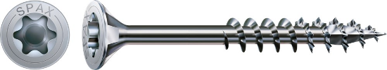 Afbeeldingen van SPAX Spaanplaatschroef verzonkenkop WIROX deeldraad T20 4X35MM