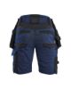 Afbeeldingen van BLÅKLÄDER Short dames met 2-weg stretch 7175 donker marineblauw/zwart C36