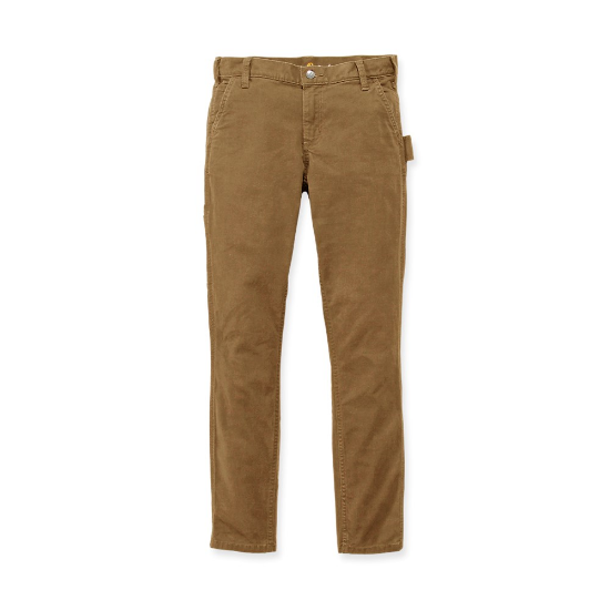 Afbeeldingen van CARHARTT Broek Slim-Fit Crawford dames 103224 yukon W6/REG
