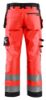 Afbeeldingen van BLÅKLÄDER Werkbroek 1568 High Vis rood/zwart D96