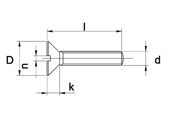 Afbeeldingen van Metaalschroef VZK DIN963 A2 M16X45MM