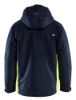 Afbeeldingen van BLÅKLÄDER Winterjas lichtgewicht 4890 donker marineblauw/High Vis geel XL
