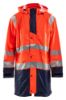 Afbeeldingen van BLÅKLÄDER Regenjas LEVEL 1 4324 High Vis oranje/marineblauw 2XL