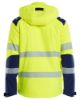 Afbeeldingen van BLÅKLÄDER Softshell winterjas lichtgewicht 4400 High Vis geel/marineblauw L