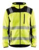 Afbeeldingen van BLÅKLÄDER Gebreid vest met capuchon 4923 High Vis geel/zwart L