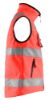 Afbeeldingen van BLÅKLÄDER Softshell vest 3049 High Vis rood S