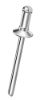 Afbeeldingen van Popnagel Q-Multigrip ALU/RVS A2 verzonkenkop 3,2X8,0MM klembereik 1,5-5,0MM
