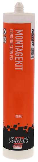 Afbeeldingen van KELFORT Montagekit bi/bu geel 310ML