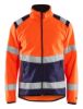 Afbeeldingen van BLÅKLÄDER Softshell jack 4877 High Vis oranje/marineblauw M
