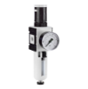 Afbeeldingen van Drukregelaar G1 5µ 8bar met manometer 63MM