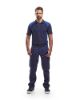 Afbeeldingen van BLÅKLÄDER Werkbroek industrie 1404 marineblauw/korenblauw D96