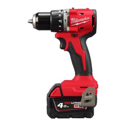 Afbeeldingen van MILWAUKEE Accu klopboormachine compact M18BLPDRC-402C 18V 2x 4,0Ah in HD-Box