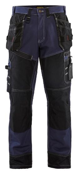 Afbeeldingen van BLÅKLÄDER Werkbroek X1500 1500 marineblauw/zwart C152