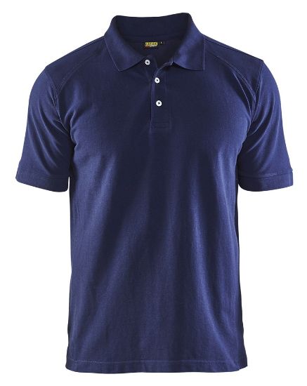 Afbeeldingen van BLÅKLÄDER Poloshirt piqué 3324 marineblauw L
