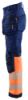 Afbeeldingen van BLÅKLÄDER Softshell werkbroek dames 7114 marineblauw/High Vis oranje C36