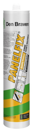 Afbeeldingen van ZWALUW Hybride lijm Panelfix zwart 290ML