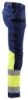 Afbeeldingen van BLÅKLÄDER Werkbroek met stretch 1558 marineblauw/High Vis geel D92
