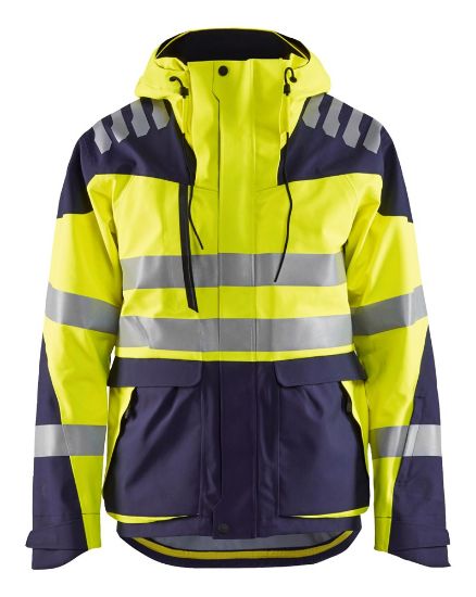 Afbeeldingen van BLÅKLÄDER Shelljack Evolution 4490 High Vis geel/marineblauw M