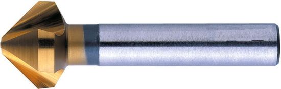 Afbeeldingen van FORUM Kegel- en ontbraamverzinker HSS DIN335-C 90° TiN 7,3MM