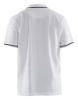 Afbeeldingen van BLÅKLÄDER Poloshirt 3389 wit/donkergrijs 2XL