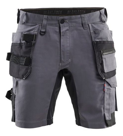 Afbeeldingen van BLÅKLÄDER Short met 2-weg stretch 1752 medium grijs C58