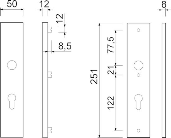 Afbeeldingen van OXLOC Veiligheidslangschild