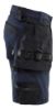 Afbeeldingen van BLÅKLÄDER Short met 4-weg stretch 1702 donker marineblauw/zwart C52