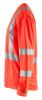 Afbeeldingen van BLÅKLÄDER T-shirt UV met lange mouwen 3383 High Vis rood S