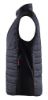 Afbeeldingen van BLÅKLÄDER Bodywarmer gevoerd dames 3864 zwart/rood 2XL