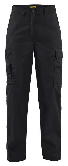 Afbeeldingen van BLÅKLÄDER Werkbroek dames 7120 zwart D22