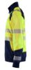 Afbeeldingen van BLÅKLÄDER Sweater met rits 3558 High Vis geel/marineblauw L