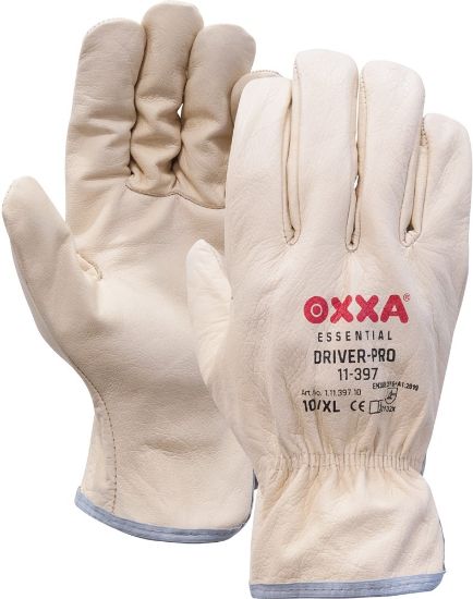 Afbeeldingen van OXXA Lashandschoen Driver-Pro 11-397 naturel 11