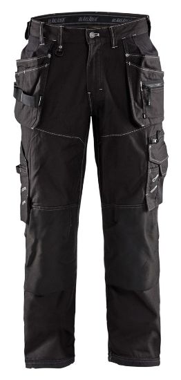 Afbeeldingen van BLÅKLÄDER Werkbroek CORDURA NYCO X1900 1961 zwart D84