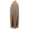 Afbeeldingen van TRICORP Polosweater bi-colour met borstzak 302001 khaki/zwart 3XL