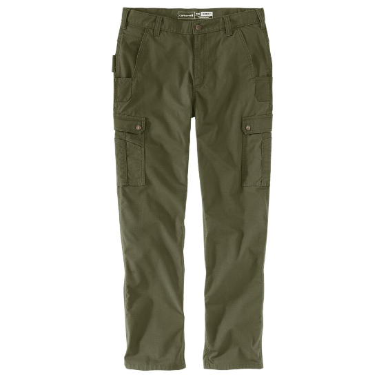 Afbeeldingen van CARHARTT Werkbroek ripstop cargo relaxed 105461 basil W38/L32