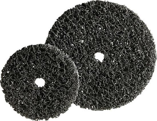 Afbeeldingen van FORUM Reinigingsschijf grof zwart 150X13MM