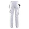 Afbeeldingen van BLÅKLÄDER Werkbroek schilder dames 7131 wit/grijs C50