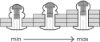 Afbeeldingen van Popnagel Q-Multigrip ALU/staal bolkop 3,2X8,0MM klembereik 0,8-4,8MM