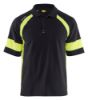 Afbeeldingen van BLÅKLÄDER Poloshirt Visible 3528 zwart/High Vis geel S