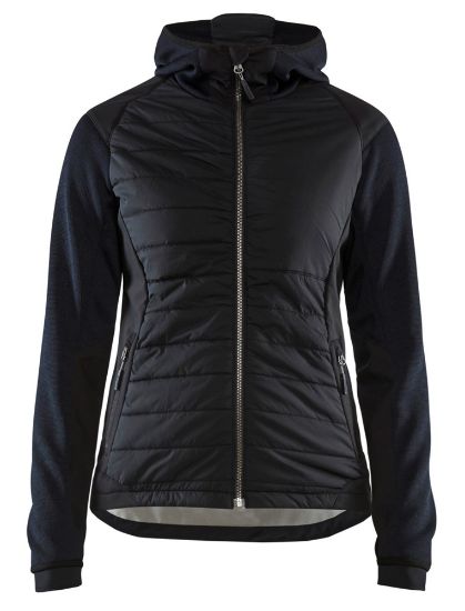 Afbeeldingen van BLÅKLÄDER Hybride jack dames 5931 donker marineblauw/zwart S