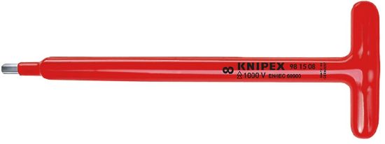 Afbeeldingen van KNIPEX Zeskantschroevendraaier T 981508 8X250MM