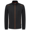 Afbeeldingen van TRICORP Sweatvest Accent 302702 zwart/oranje M