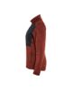 Afbeeldingen van BLÅKLÄDER Sweatshirt dames met rits 3549 gebrand rood/zwart L