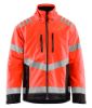 Afbeeldingen van BLÅKLÄDER Winterjas 4780 High Vis rood/zwart L