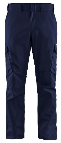Afbeeldingen van BLÅKLÄDER Werkbroek industrie met stretch 1444 marineblauw/korenblauw D96