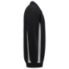 Afbeeldingen van TRICORP Polosweater bi-colour 302003 zwart/grijs S