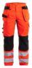 Afbeeldingen van BLÅKLÄDER Werkbroek met ventilatie 1565 High Vis rood/zwart D128