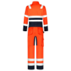 Afbeeldingen van TRICORP Overall High Vis bi-colour 753009 fluor oranje/inkt 42
