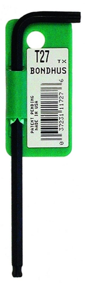 Afbeeldingen van BONDHUS Haakse torxsleutel kogelkop T9 74MM