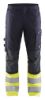 Afbeeldingen van BLÅKLÄDER Werkbroek Multinorm Inherent met stretch 1787 marineblauw/High Vis geel D92